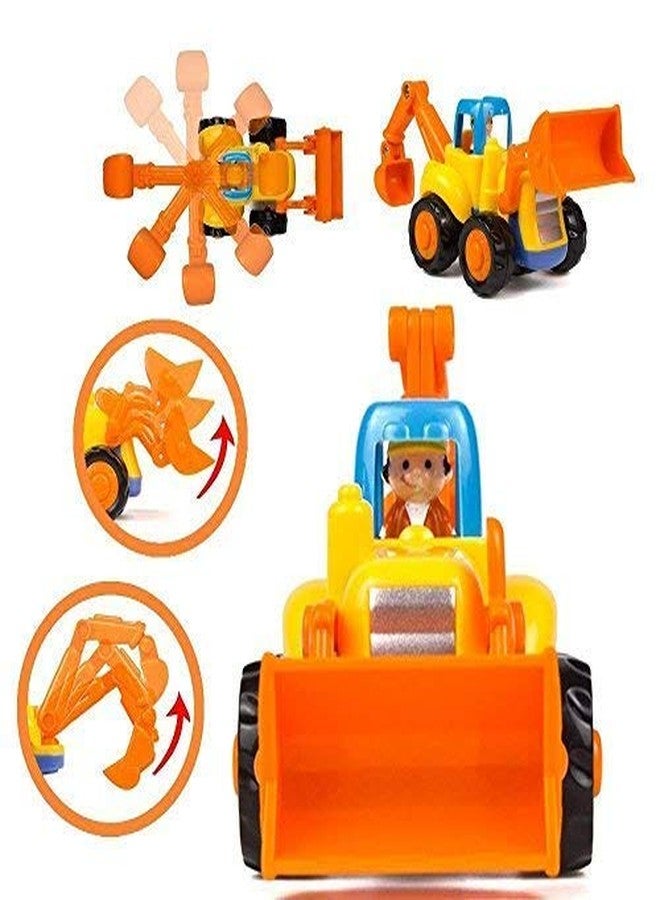 VikriDA Unbreakable Construction Automobiles Toy Set (Multi-Color) - Image 3